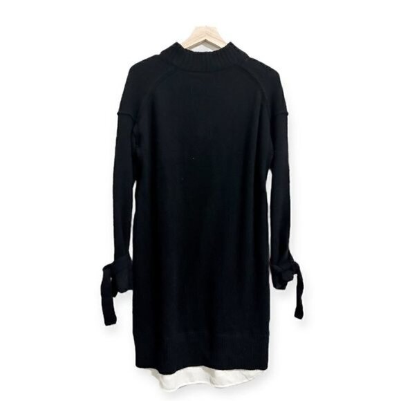 Brochu Walker Tie Looker Layered Dress, Black, Size M - Picture 3 of 13